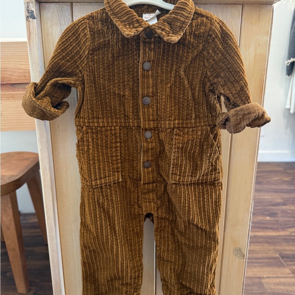 Cat & Jack Brown Corduroy Kids One Piece